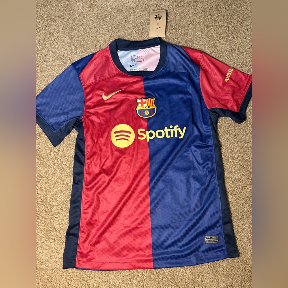 FC Barcelona jersey, authentic. Brand new.